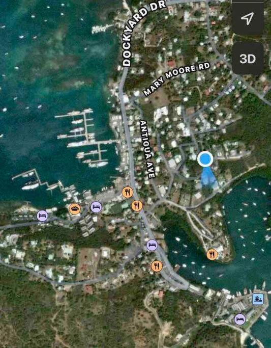 The Gatehouse. Cool Bolthole. Walk To The Marina. Villa English Harbour Buitenkant foto